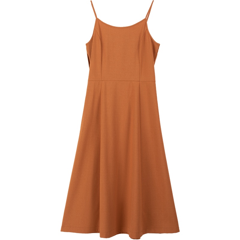 Inside the ride fashion dress slim strap dress for women