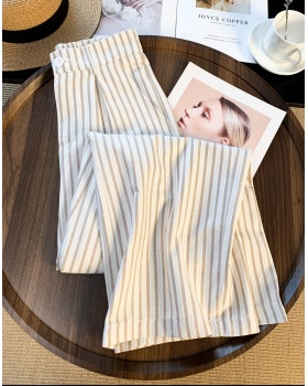 Stripe commuting long pants Casual spring suit pants