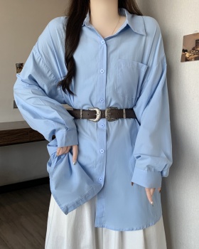 Sexy autumn shirt large yard loose tops