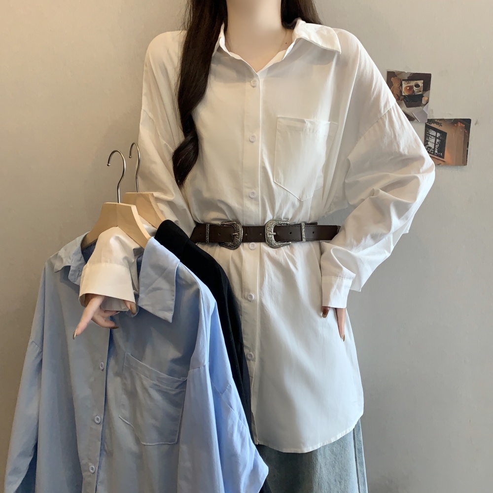 Sexy autumn shirt large yard loose tops