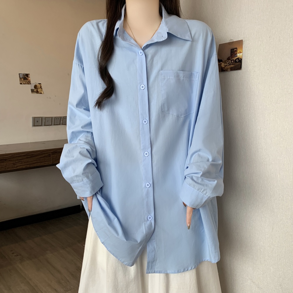 Sexy autumn shirt large yard loose tops