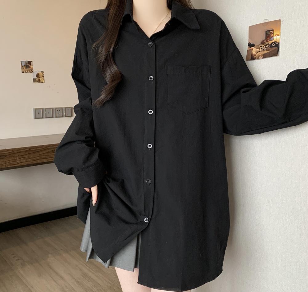 Sexy autumn shirt large yard loose tops