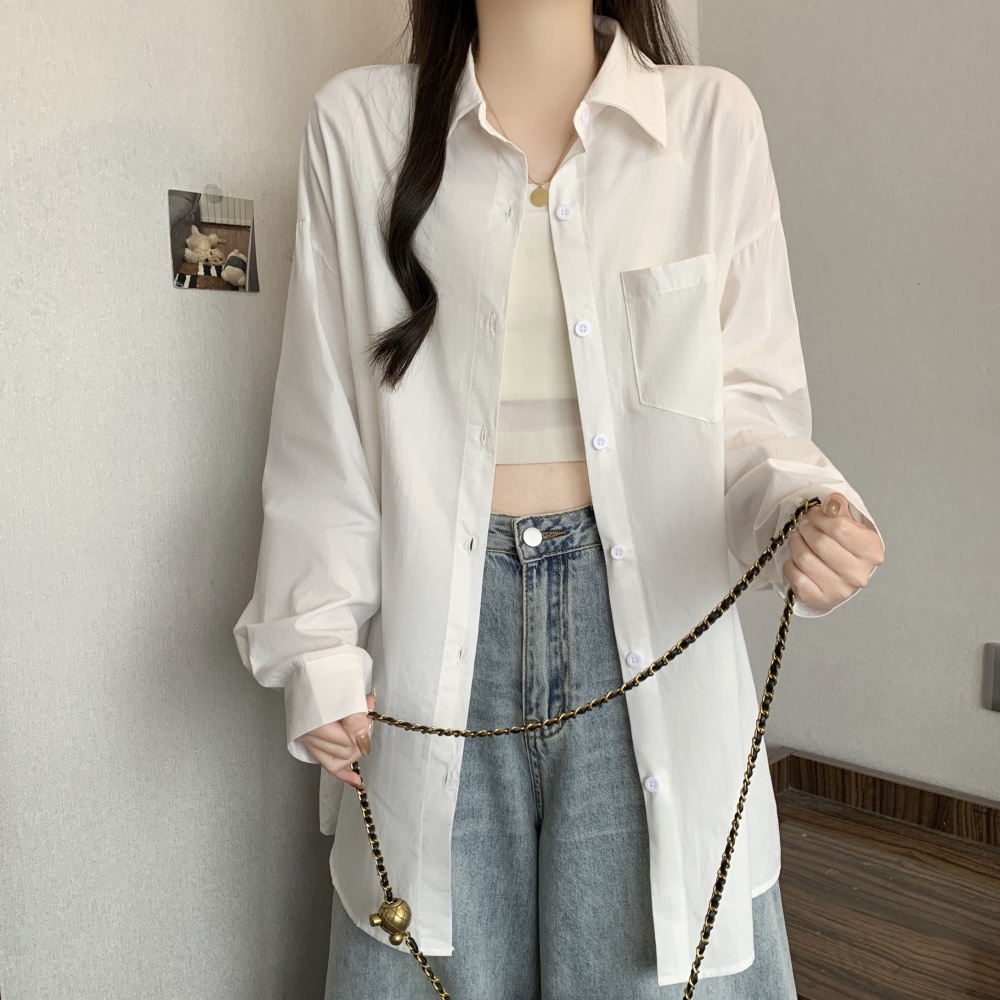 Sexy autumn shirt large yard loose tops