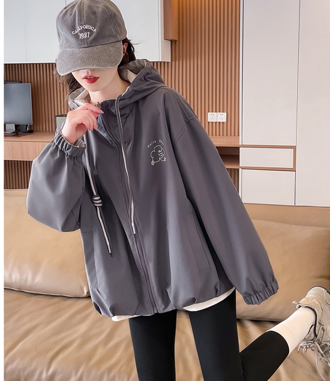Spring and autumn Casual jacket maiden tops for women
