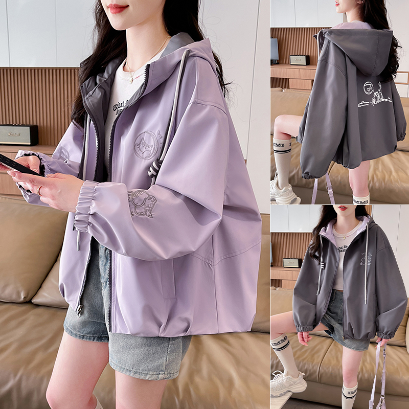 Spring and autumn Casual jacket maiden tops for women