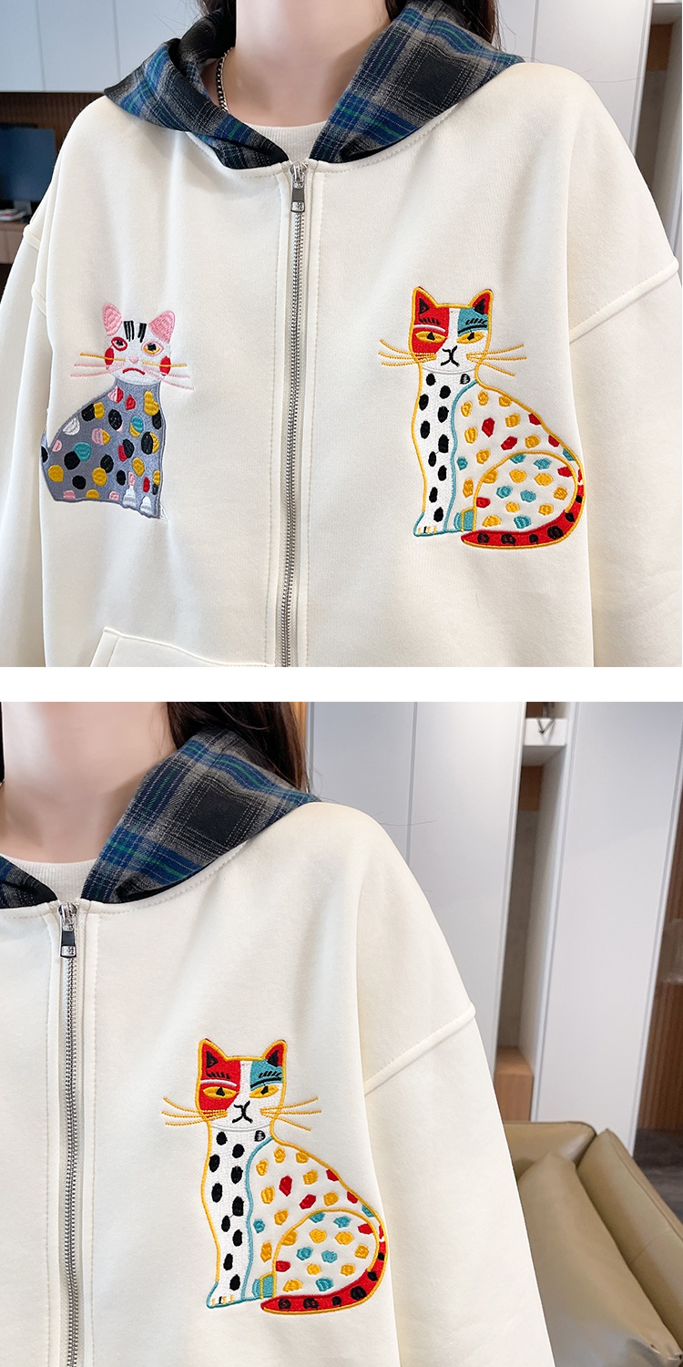 Embroidery baseball uniforms Japanese style hoodie