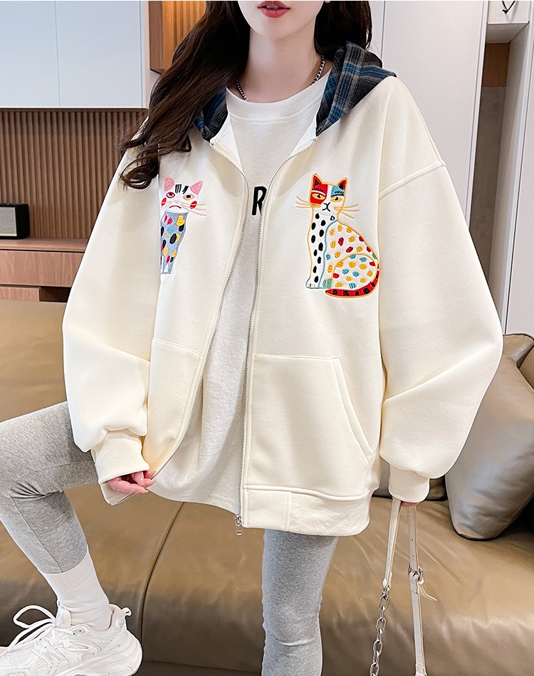 Embroidery baseball uniforms Japanese style hoodie