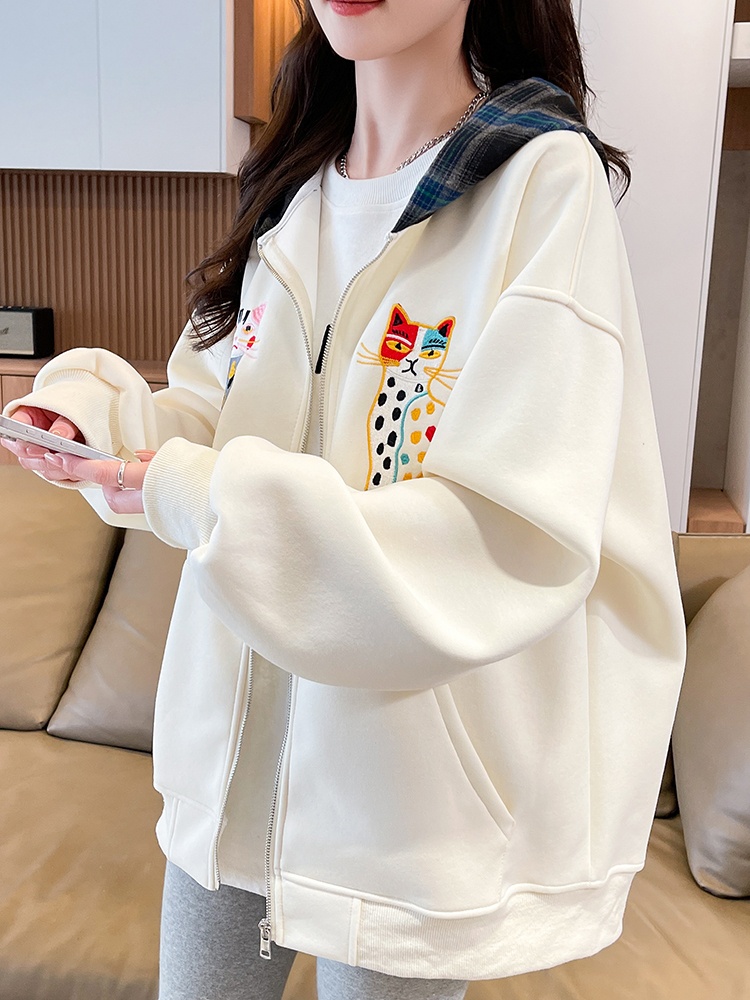 Embroidery baseball uniforms Japanese style hoodie