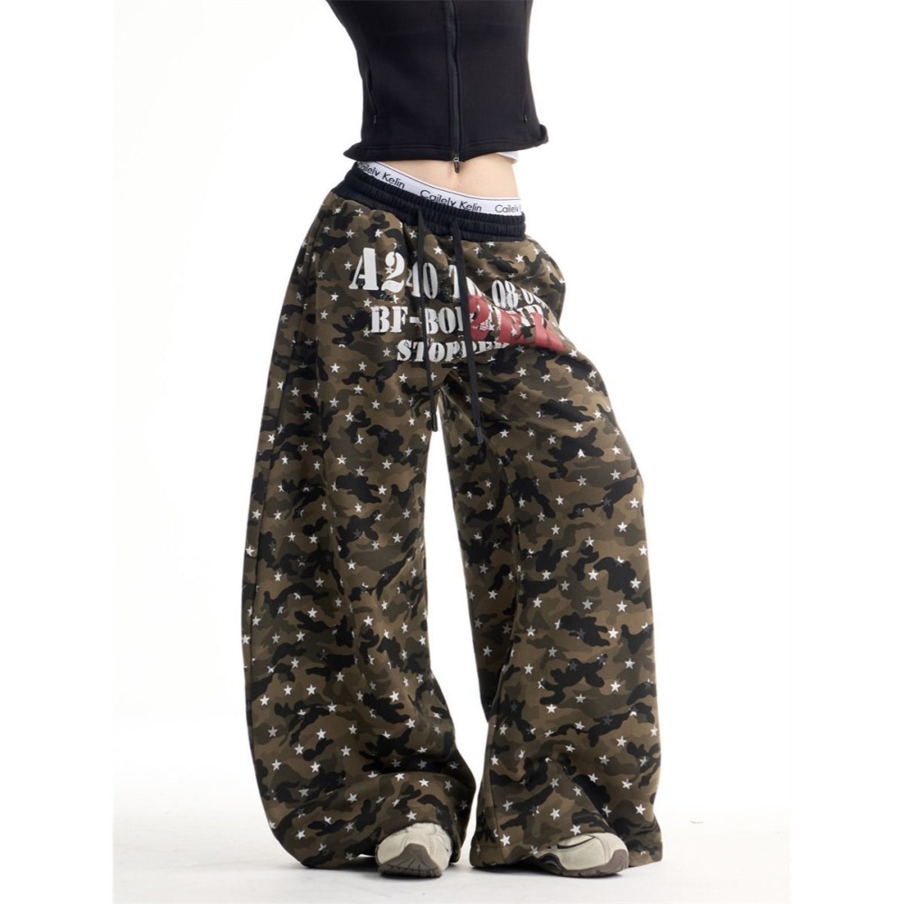American style casual pants long pants for women