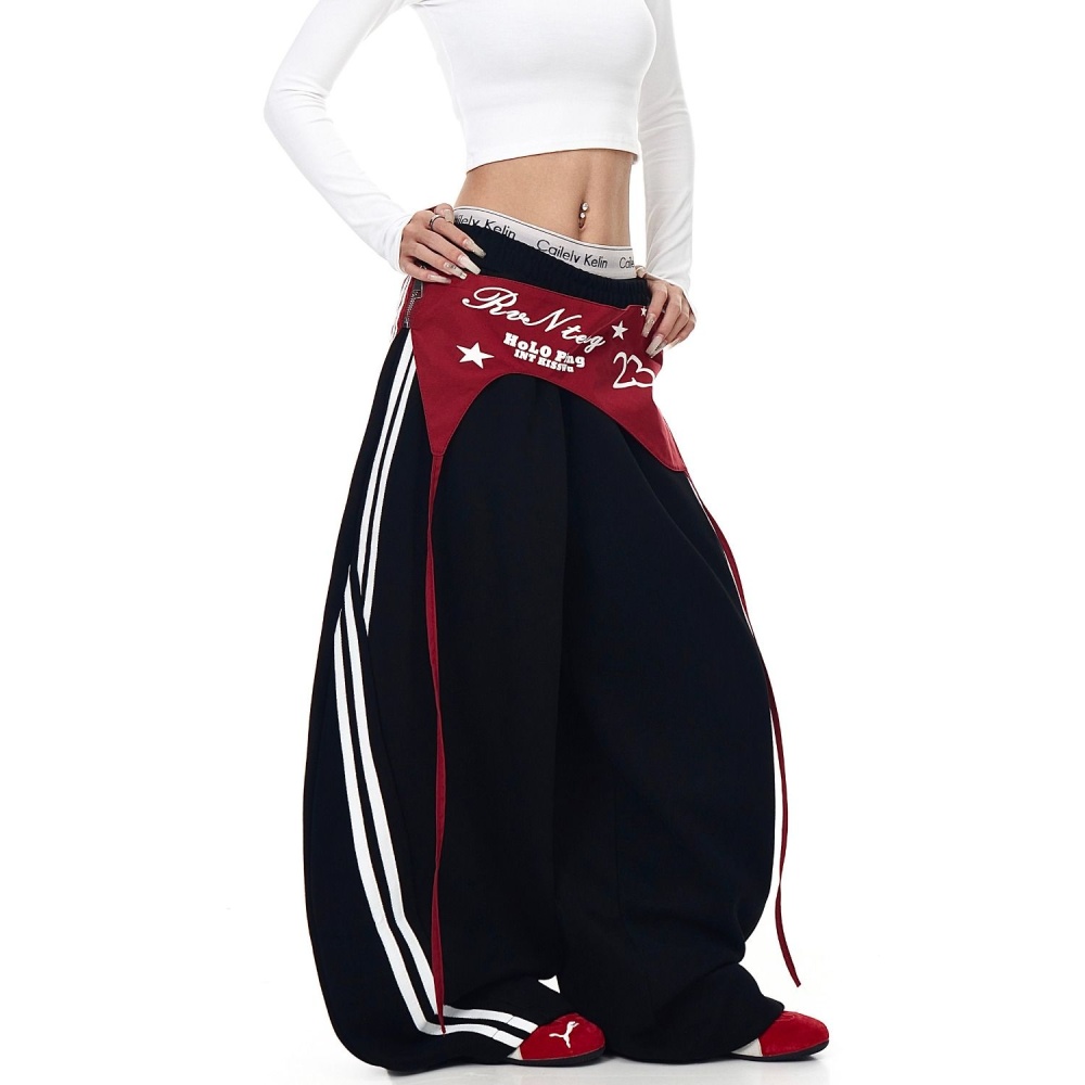 Splice loose spicegirl casual pants