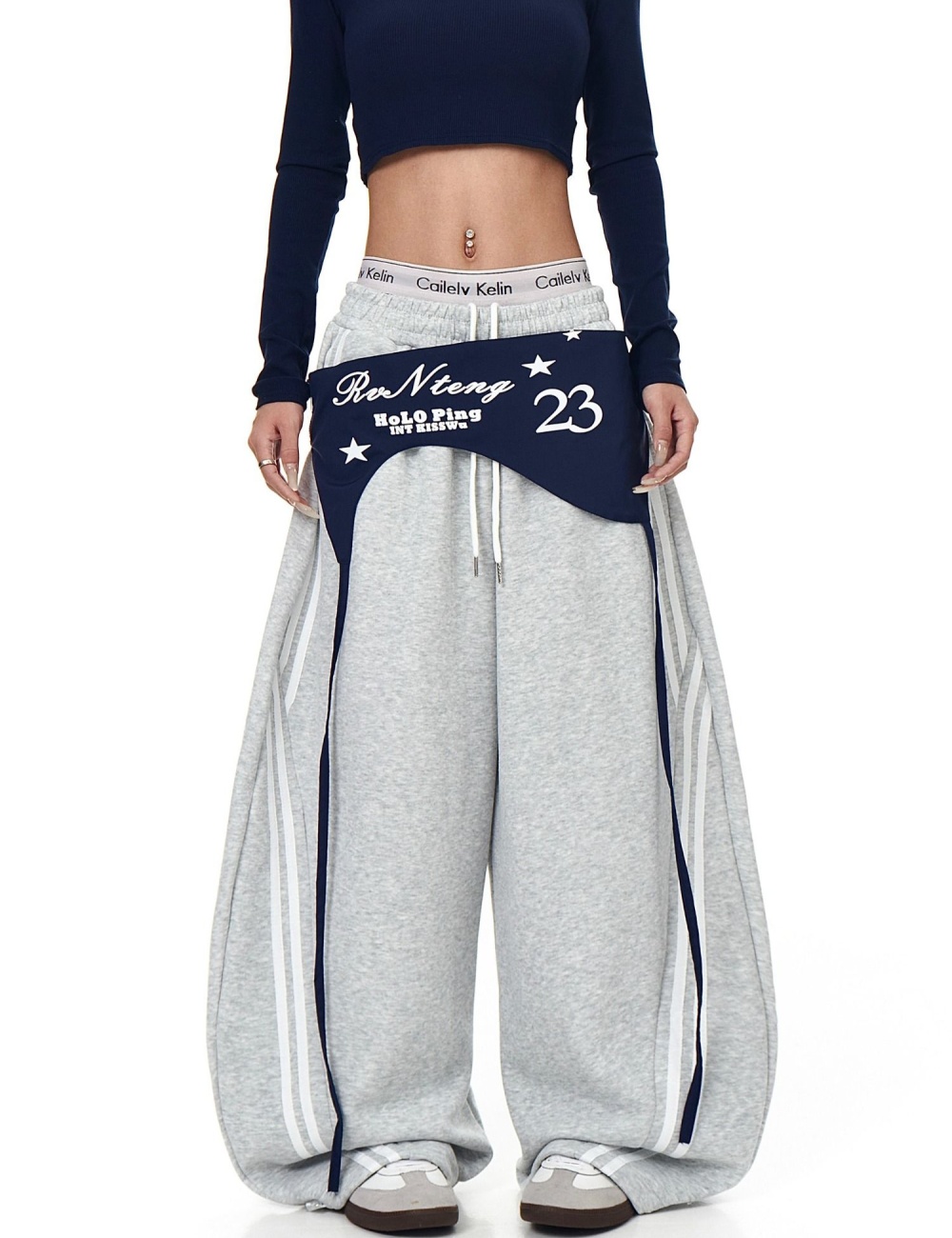 Splice loose spicegirl casual pants