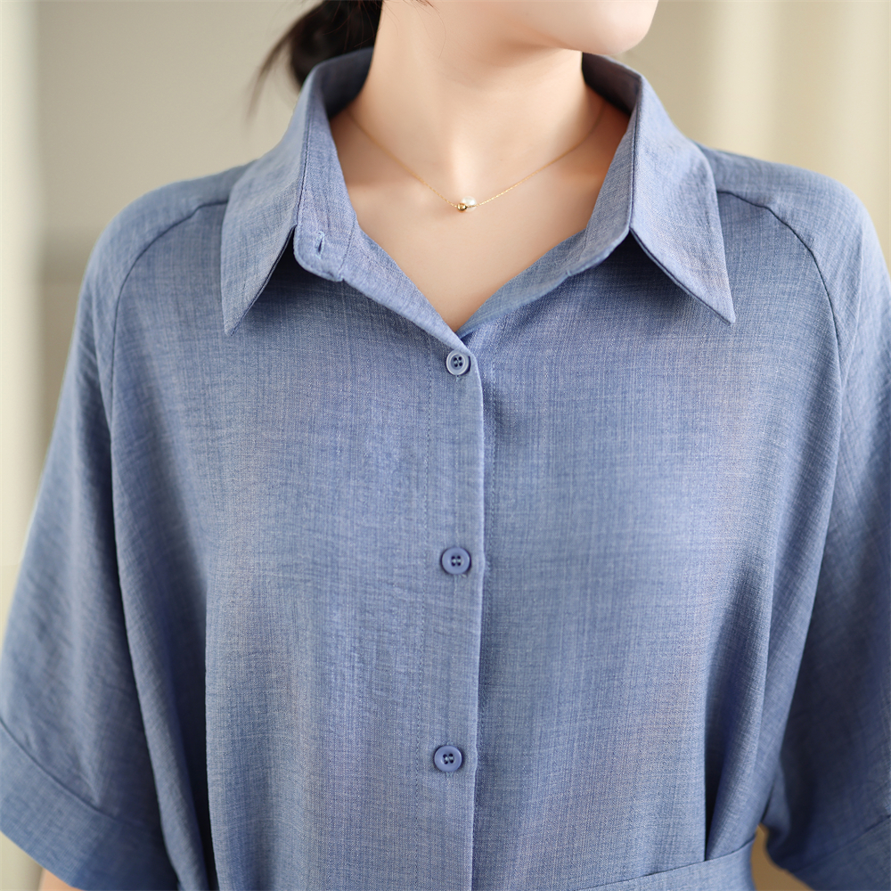 Frenum art jacket slim lapel shirt