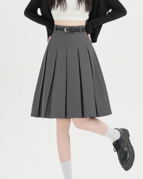 High waist short skirt college style business suit for women