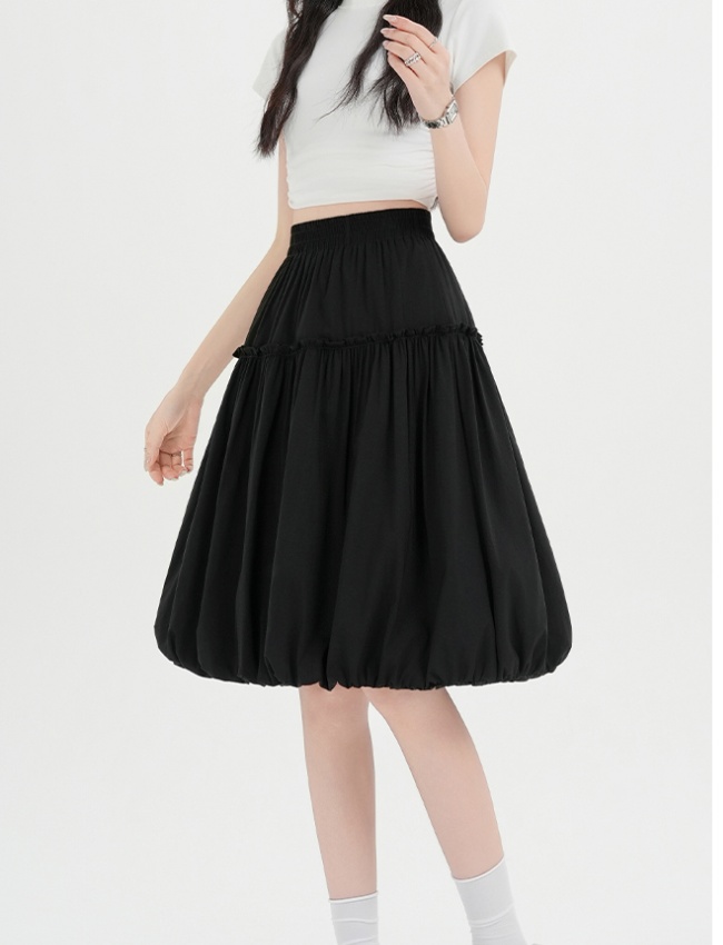 Korean style all-match bud skirt lace short skirt for women