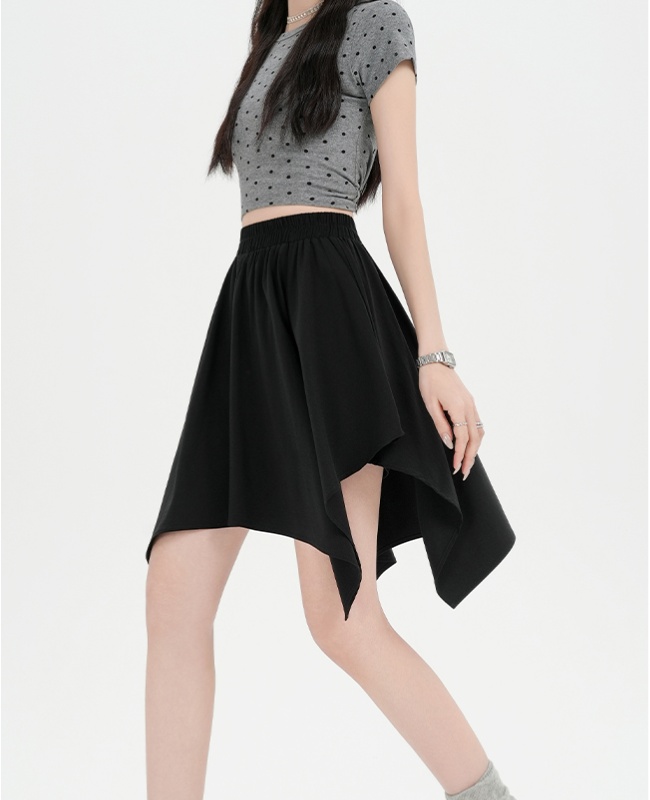 Irregular culottes spring and summer skirt for women