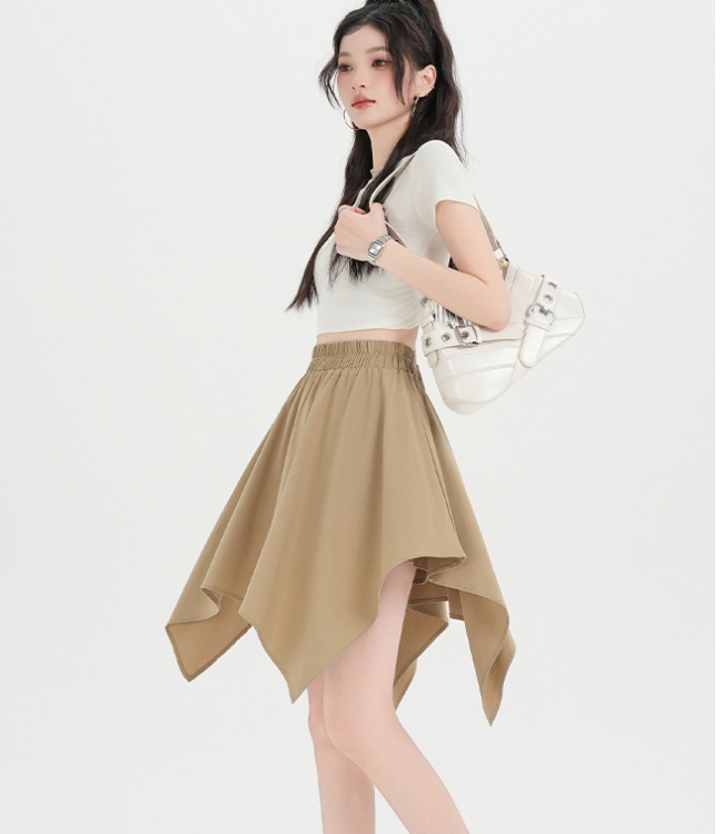 Irregular culottes spring and summer skirt for women
