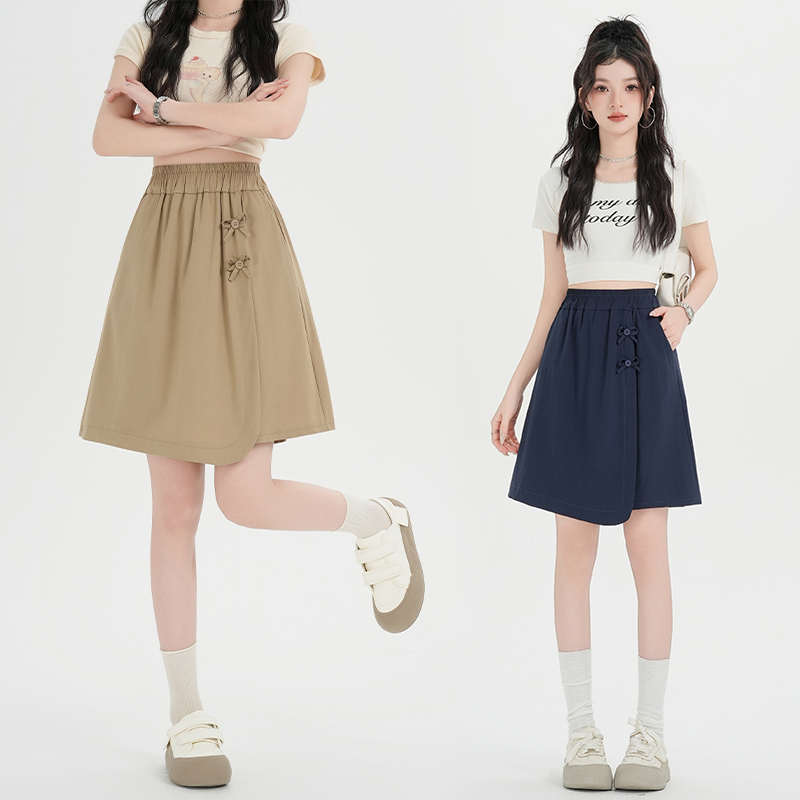 Spring and summer skirt seven tenths wide leg pants for women