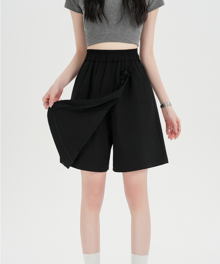 Spring and summer skirt seven tenths wide leg pants for women