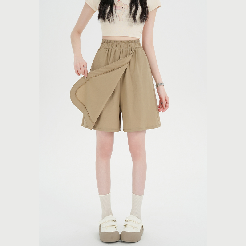 Spring and summer skirt seven tenths wide leg pants for women