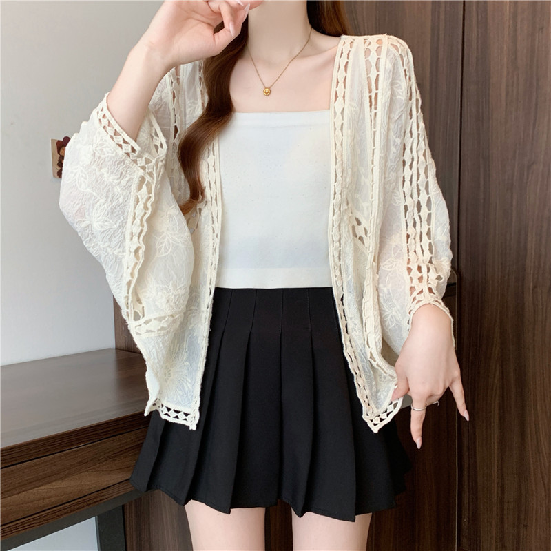 Fat hollow large yard tops sunscreen summer coat