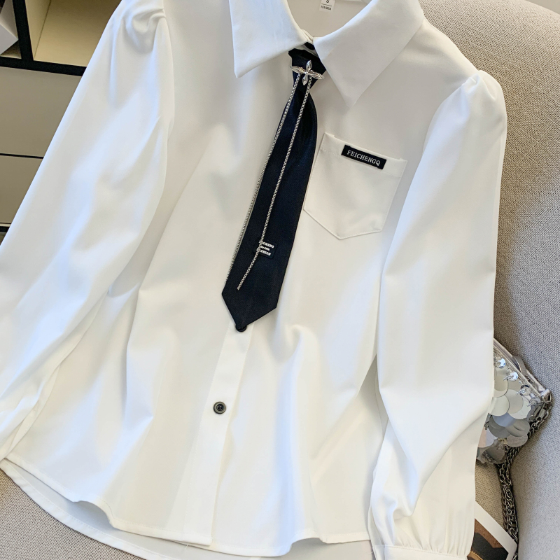 Chiffon personality shirt Casual tops for women