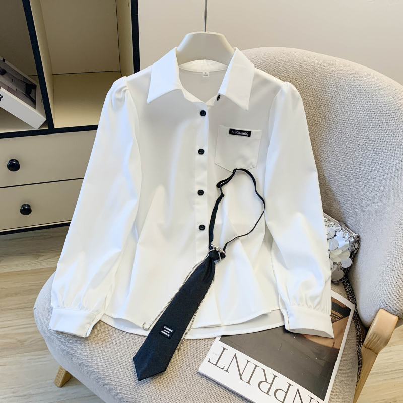 Chiffon personality shirt Casual tops for women