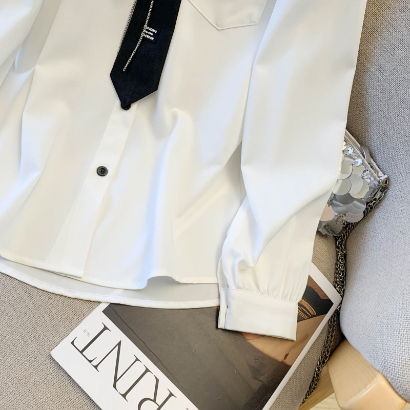 Chiffon personality shirt Casual tops for women