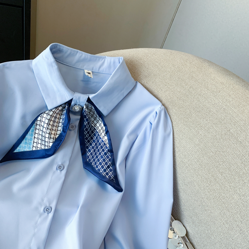 Spring long sleeve shirt Western style tops for women