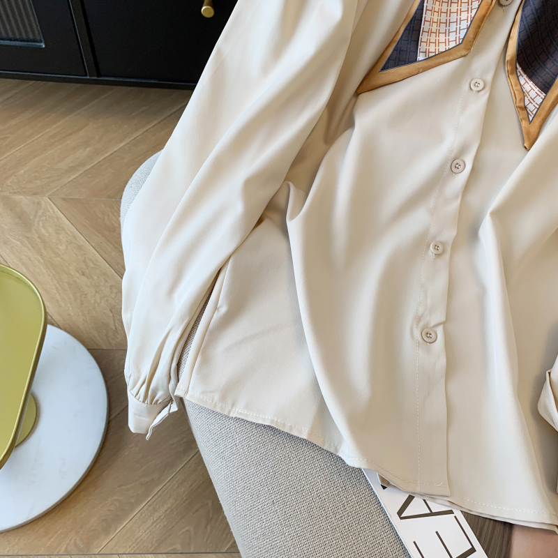 Spring long sleeve shirt Western style tops for women