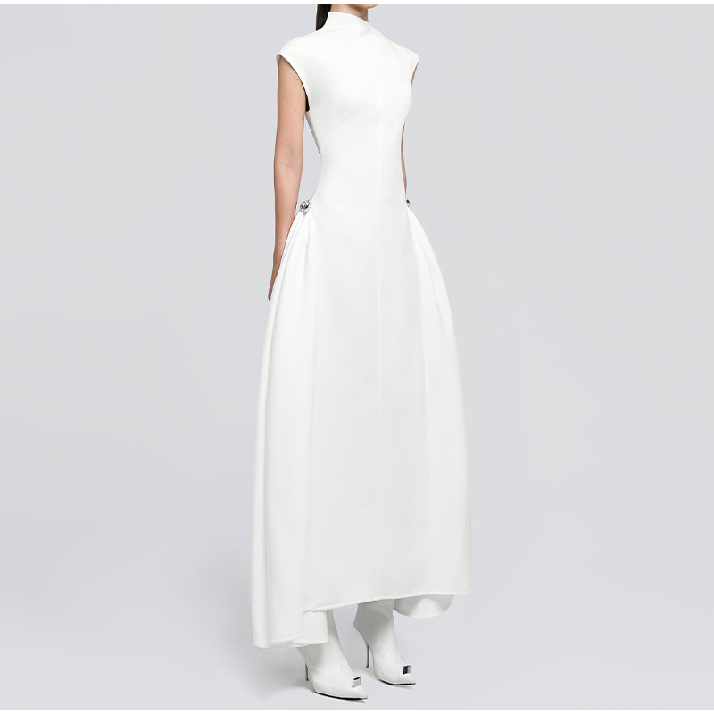 Sleeveless elegant dress party banquet long dress for women