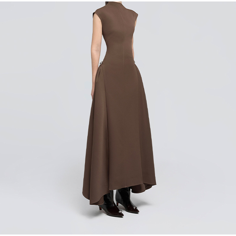 Sleeveless elegant dress party banquet long dress for women