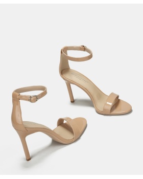 Buckle lady sandals summer high-heeled shoes for women
