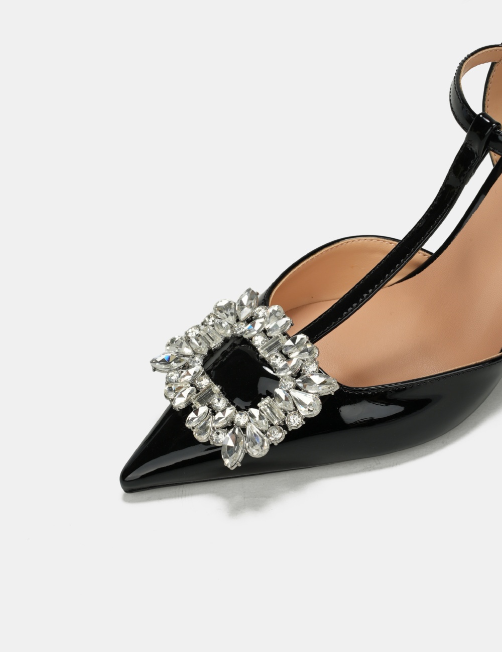 Temperament high-heeled shoes rhinestone sandals for women