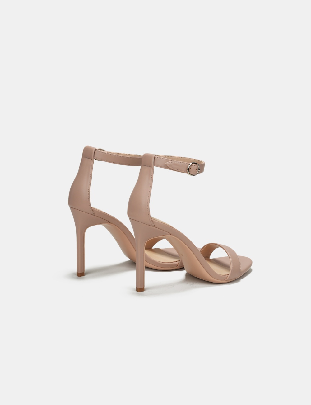 Cingulate large yard fish mouth middle-heel sandals for women