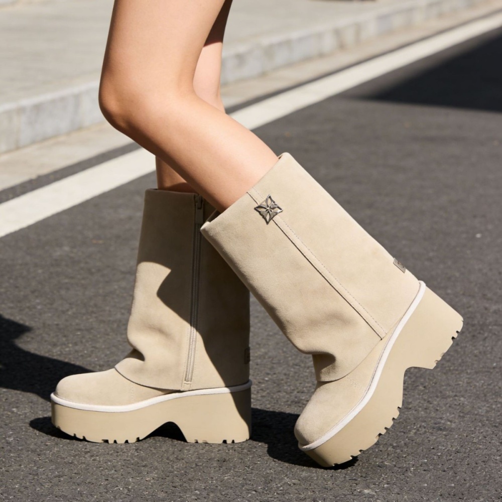 Plus velvet winter fold snow boots thermal cotton boots