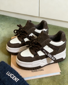 Casual board shoes within increased shoes for women