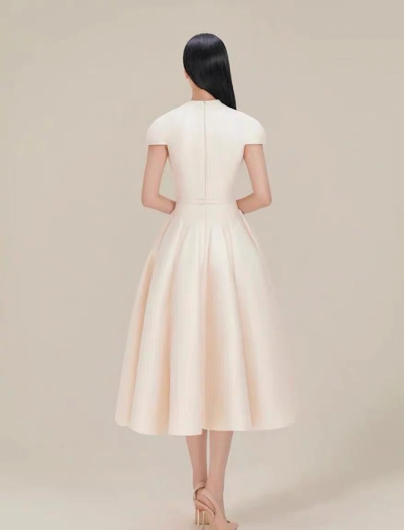 V-neck short sleeve Sexy underwear petal dress