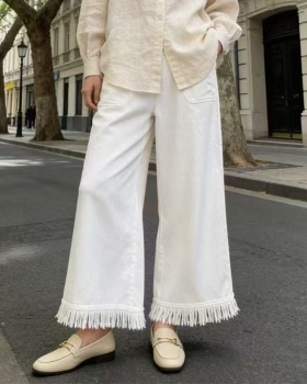 Waves show young pants autumn sueding jeans for women