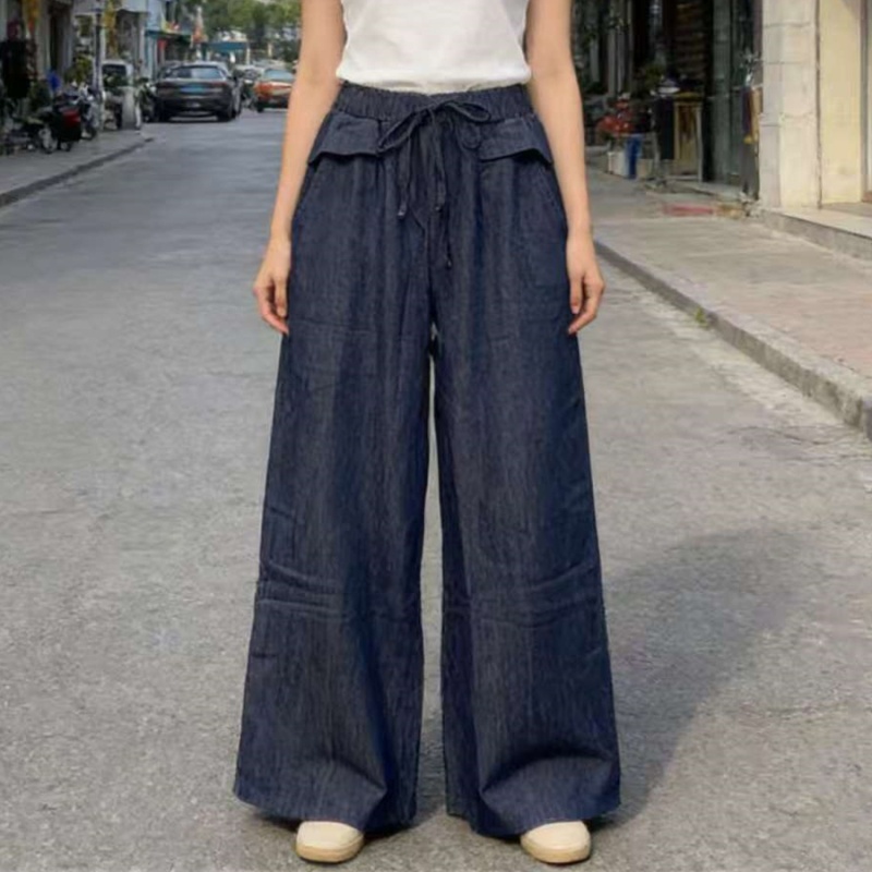 High waist sweatpants wide leg pants for women