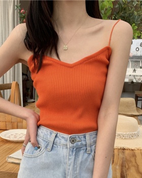 Small sling summer bottoming shirt simple sexy vest for women