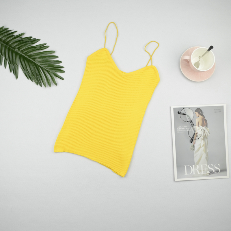 Small sling summer bottoming shirt simple sexy vest for women