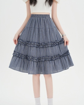 Spring and summer short skirt A-line skirt