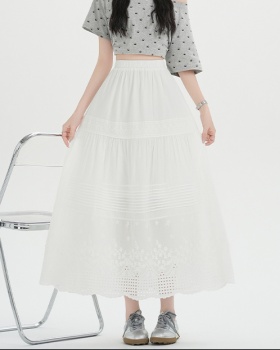 Hollow long long skirt France style skirt for women