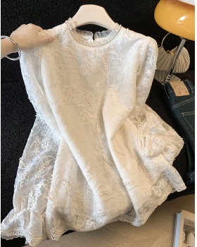 Spring temperament tops France style shirt for women