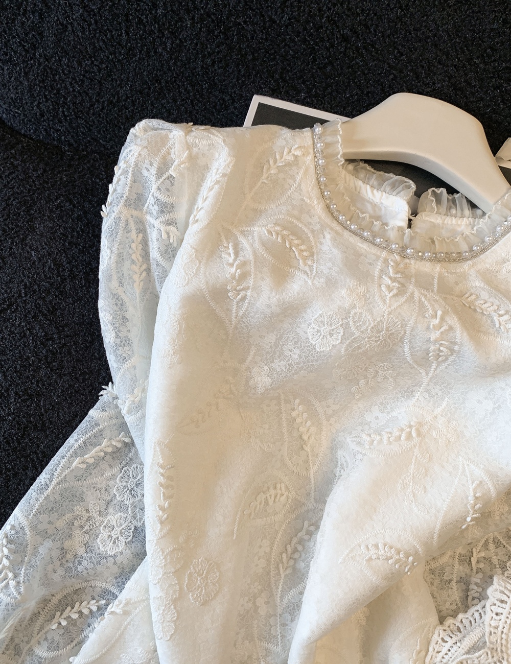 Spring temperament tops France style shirt for women