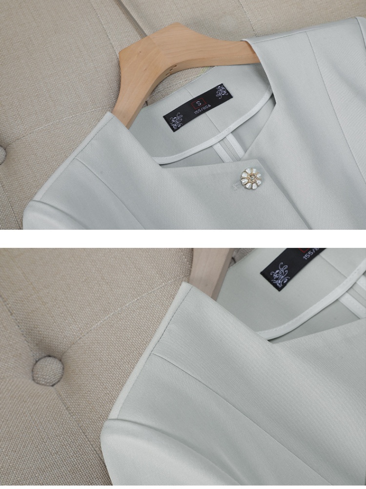Summer thin business suit profession coat a set
