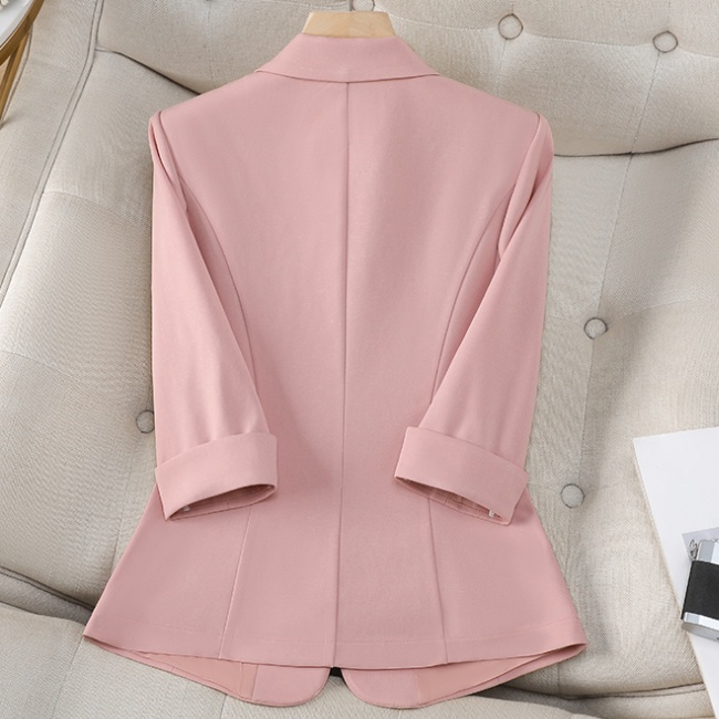 Thin profession business suit summer coat for women