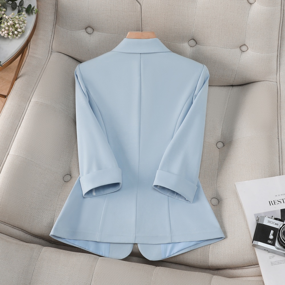 Thin profession business suit summer coat for women