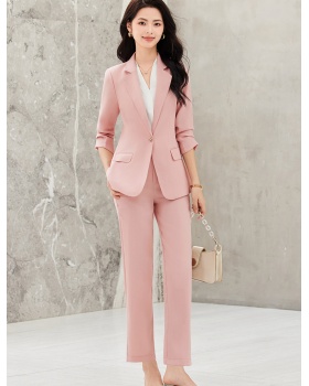 Profession thin business suit summer coat a set