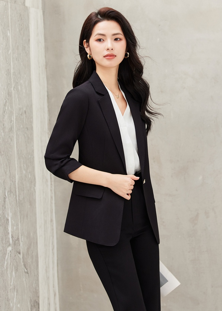 Profession thin business suit summer coat a set